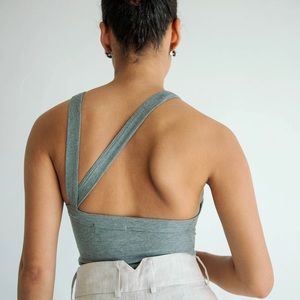 Line by K - XIMENO TANK HEATHER GREY